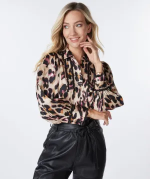 Puffy Sleeve Blouse