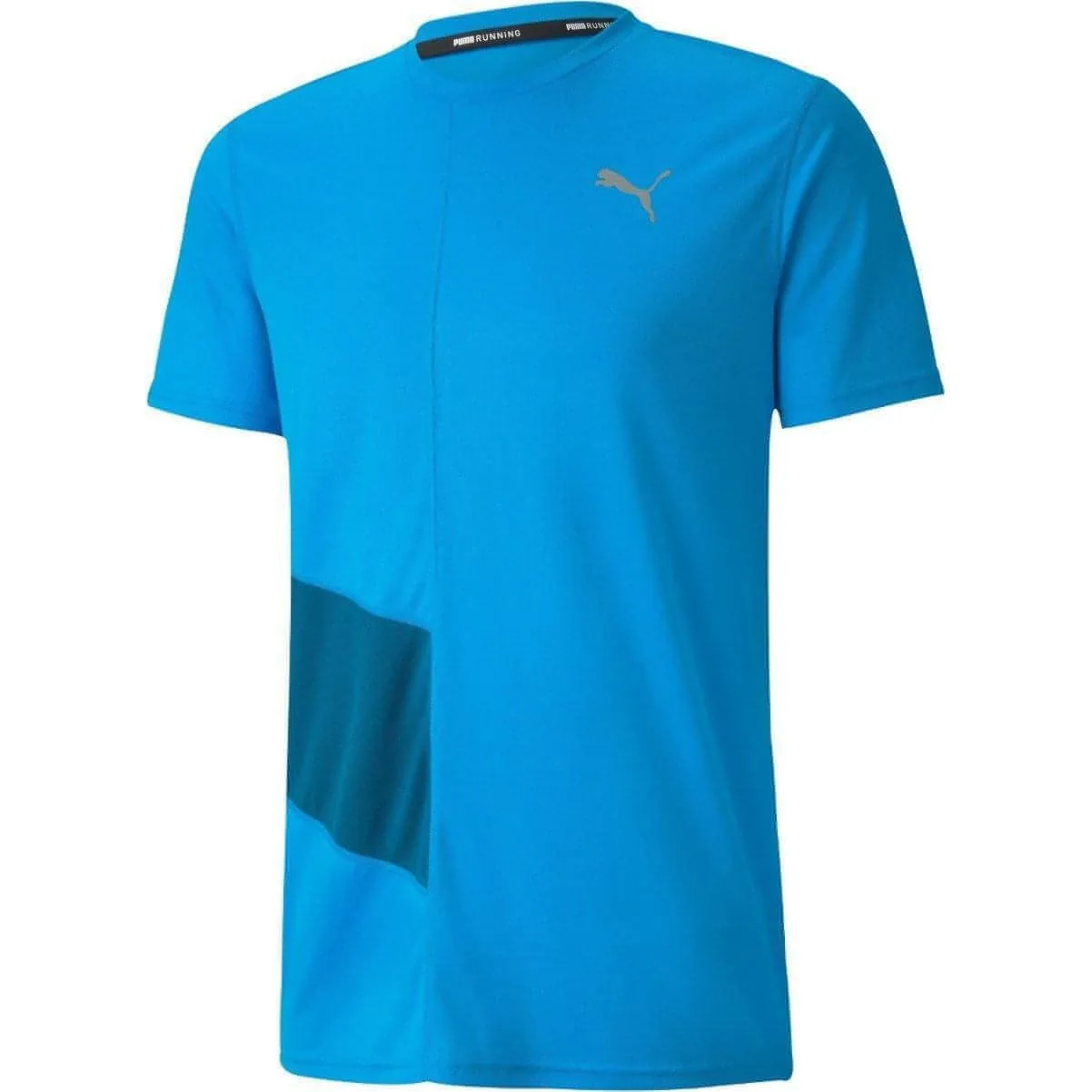 Puma Ignite Short Sleeve Mens Running Top - Blue
