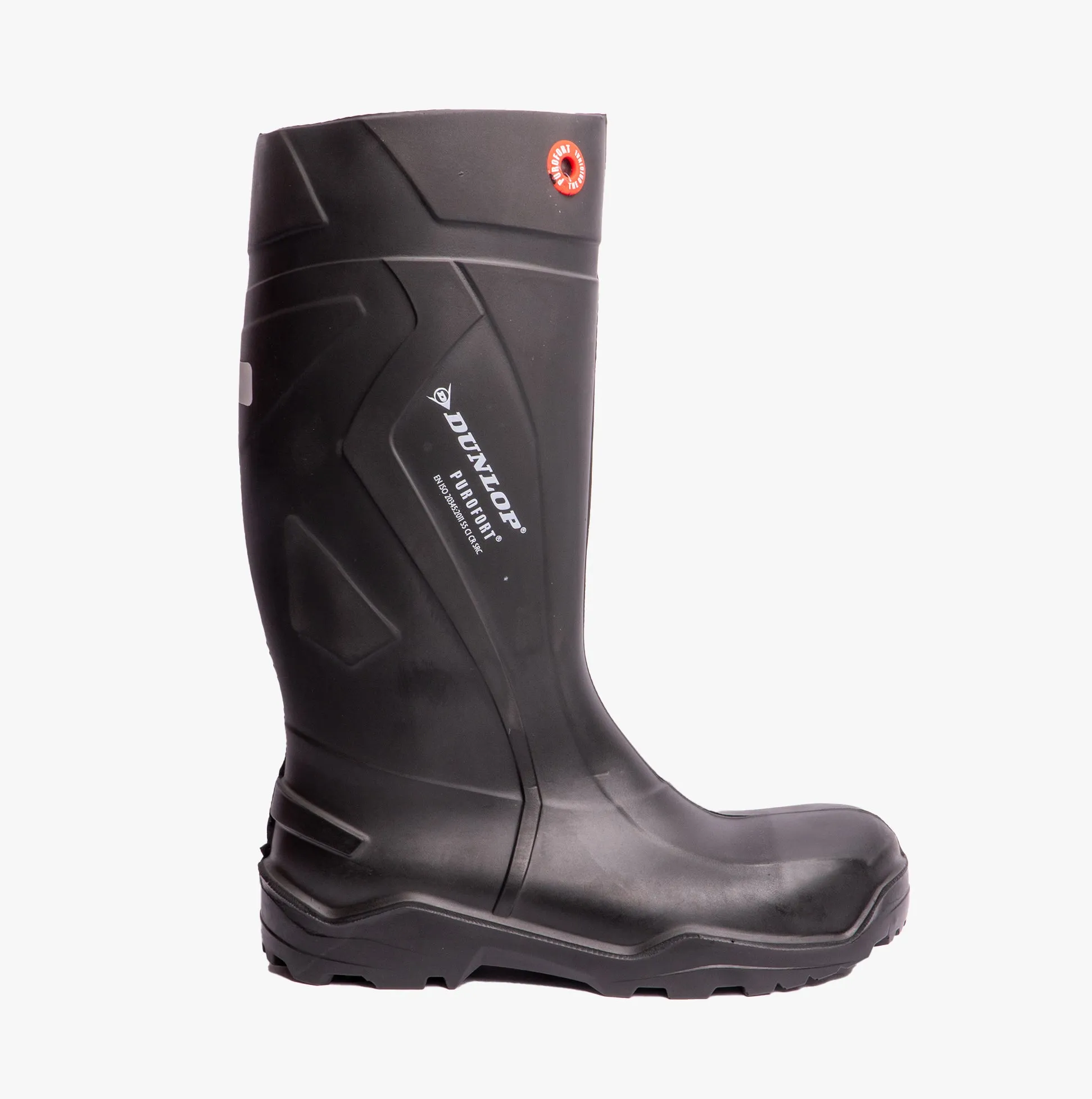 PUROFORT  Mens Safety Wellington Boots Black