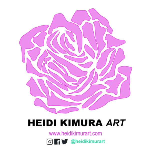 Purple Rose Floral Women's Boots, Flower Printed Laced-up Combat Hiking Boots For Ladies
