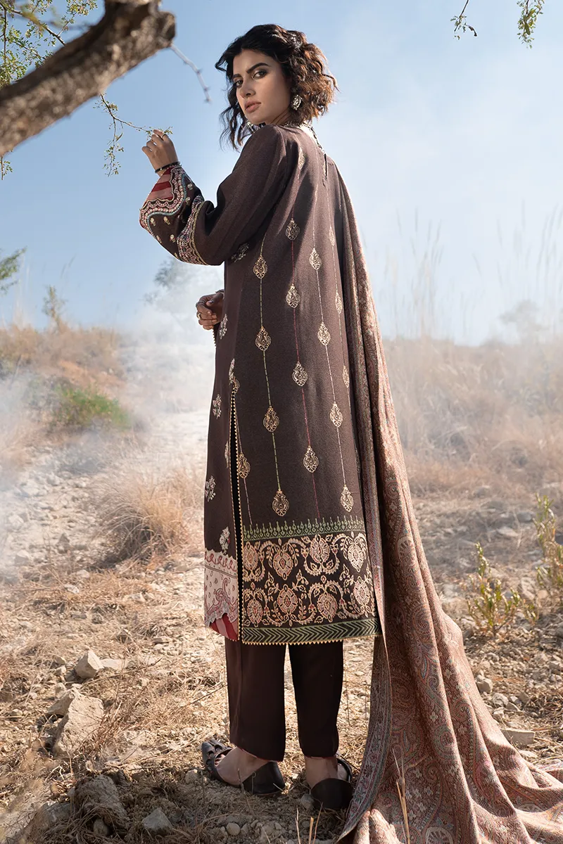 Qalamkar Luxury Winter Collection (with Shawl) 2020 – KS-04