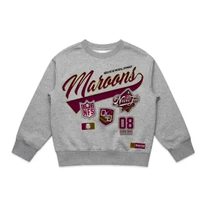 QLD Kids Relax Crew - Grey Marle