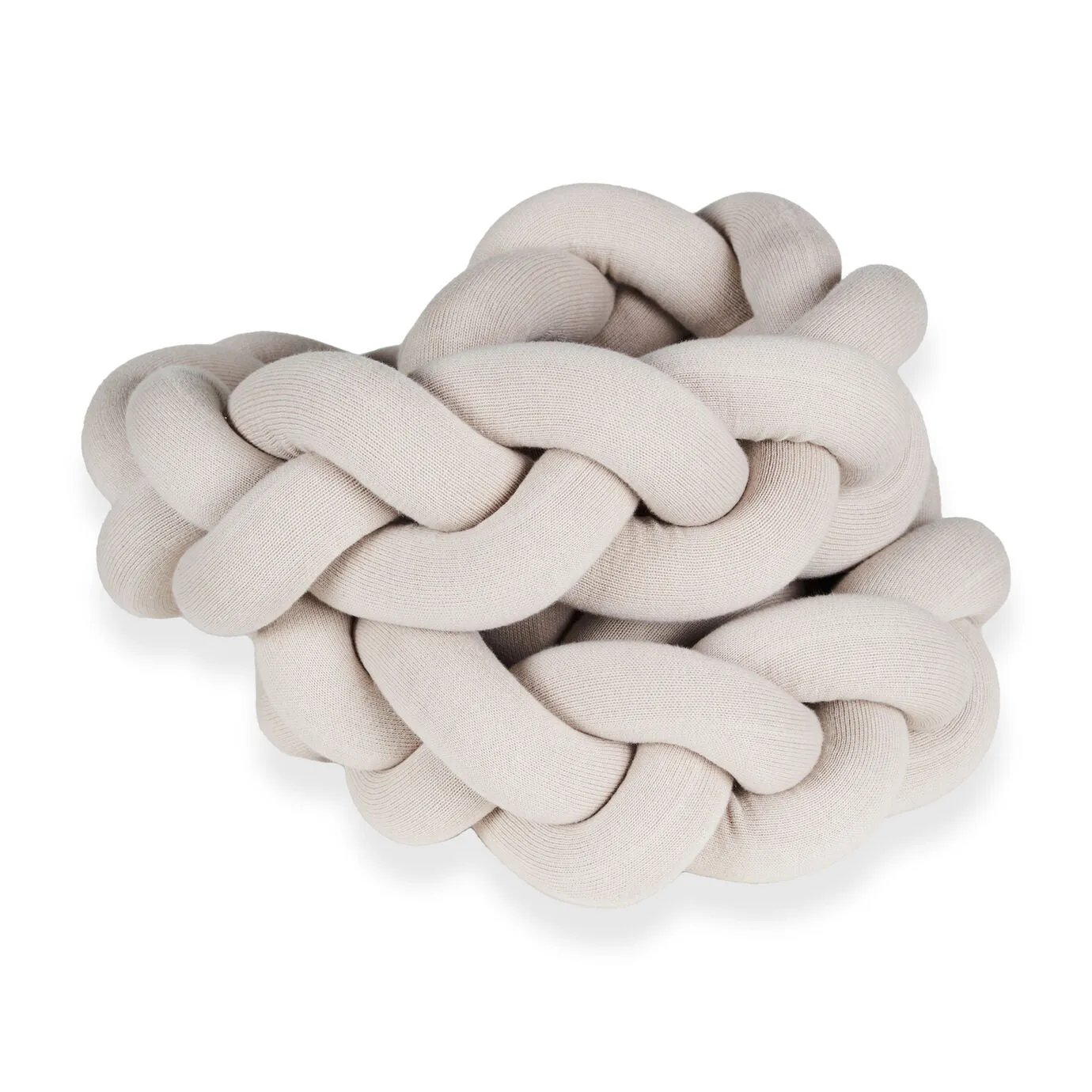 Quax braided Bedbumper Knit | Stone Soft