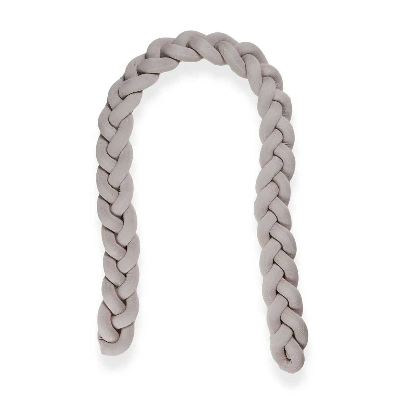 Quax braided Bedbumper Knit | Stone Soft