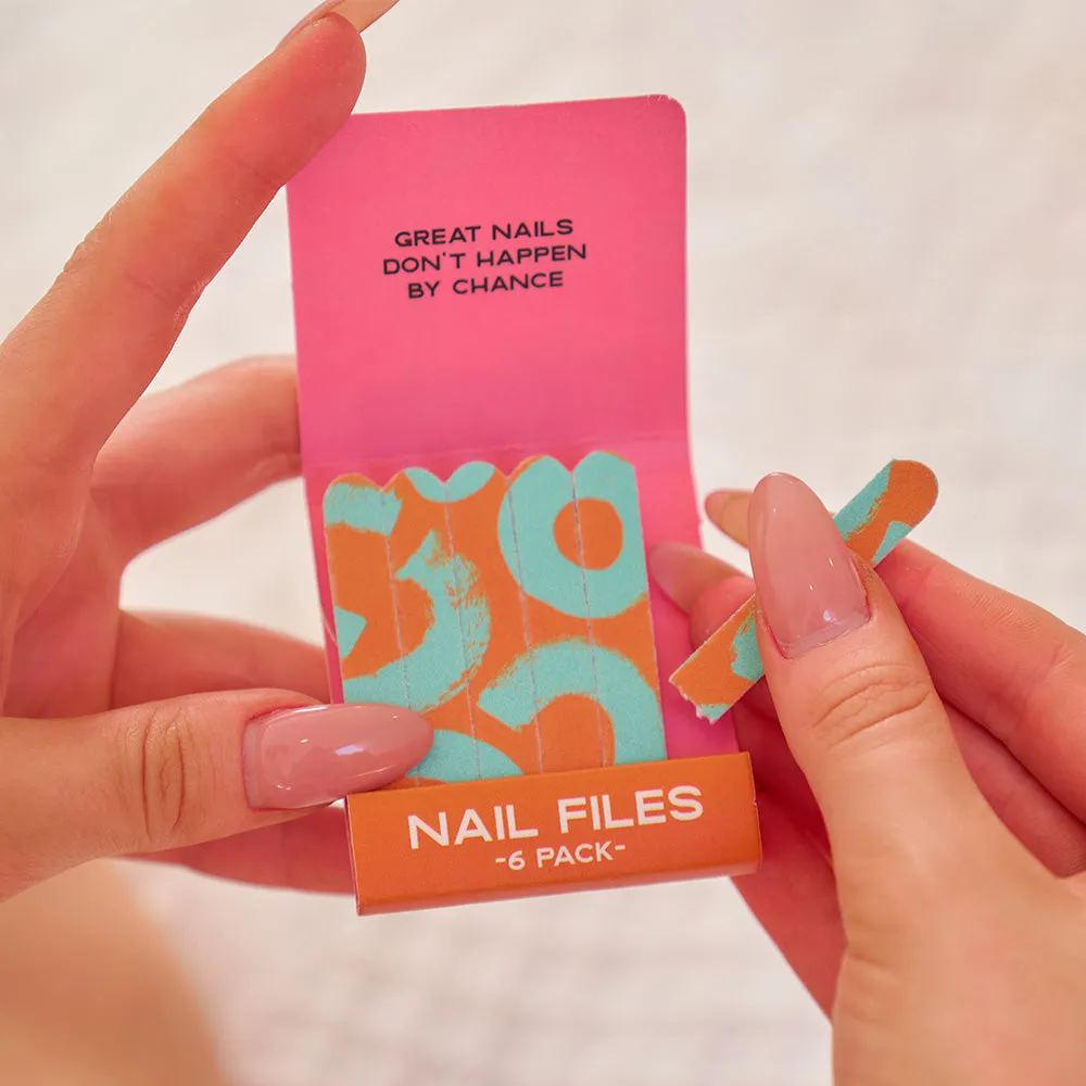 Quick Fix Nail Files - Squiggle - Counter Pack of 48