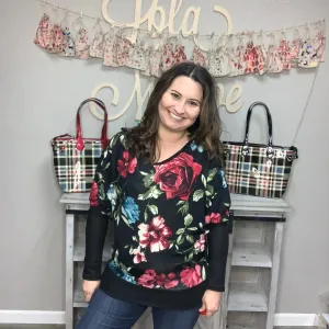 "Enchanted Moonlight" Dolman Sleeve Top