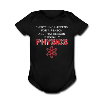 "Everything Happens for a Reason" - Baby Short Sleeve One Piece