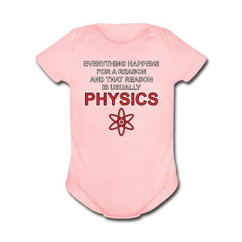 "Everything Happens for a Reason" - Baby Short Sleeve One Piece