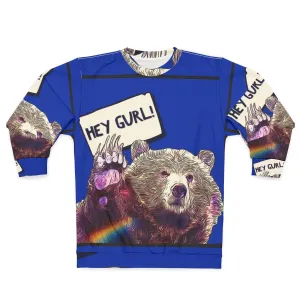 "Hey Gurl" Gay Pride Sweatshirt | LGBTQ  Apparel