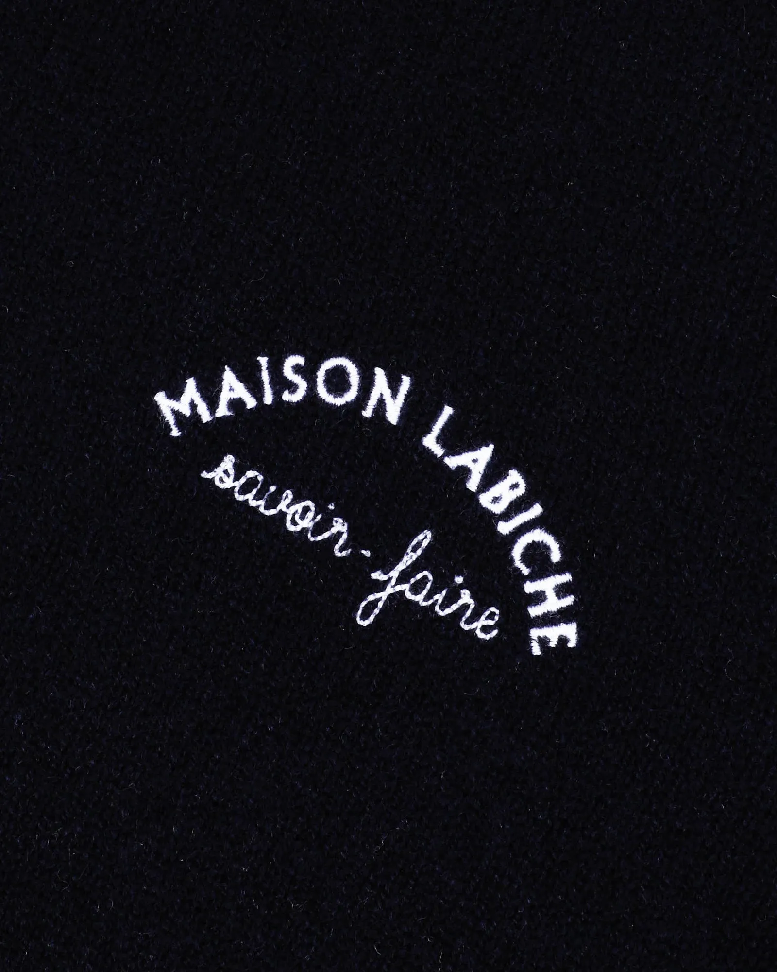 "Mini Manufacture" grand cerf wool sweater