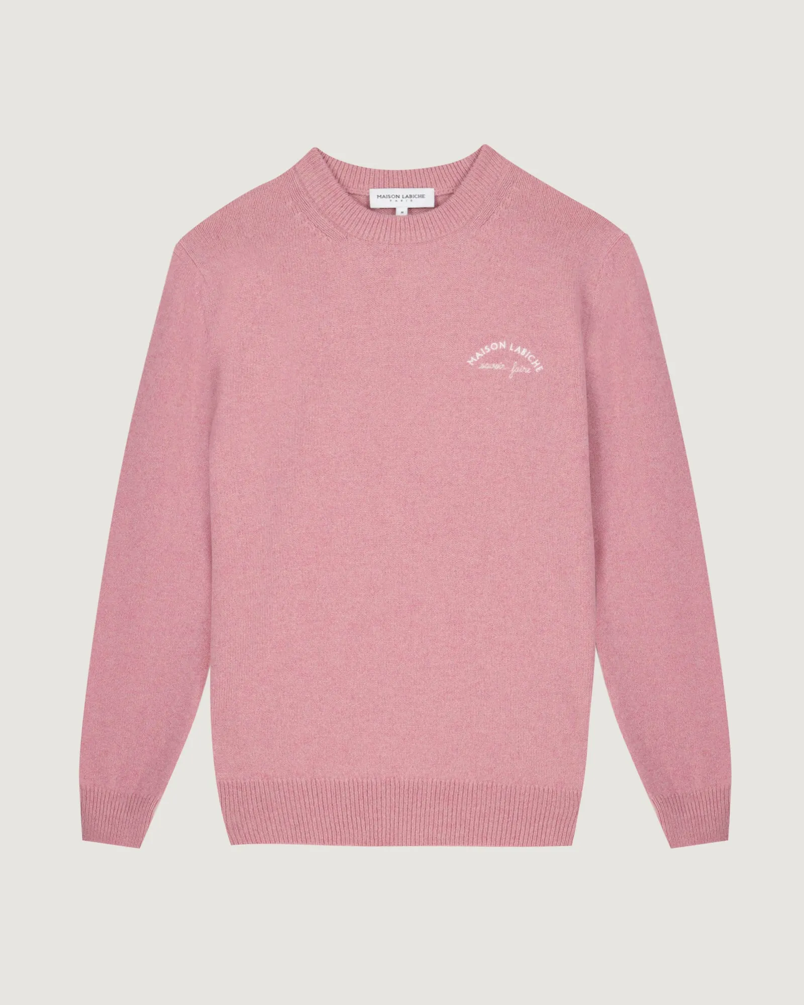 "Mini Manufacture" grand cerf wool sweater