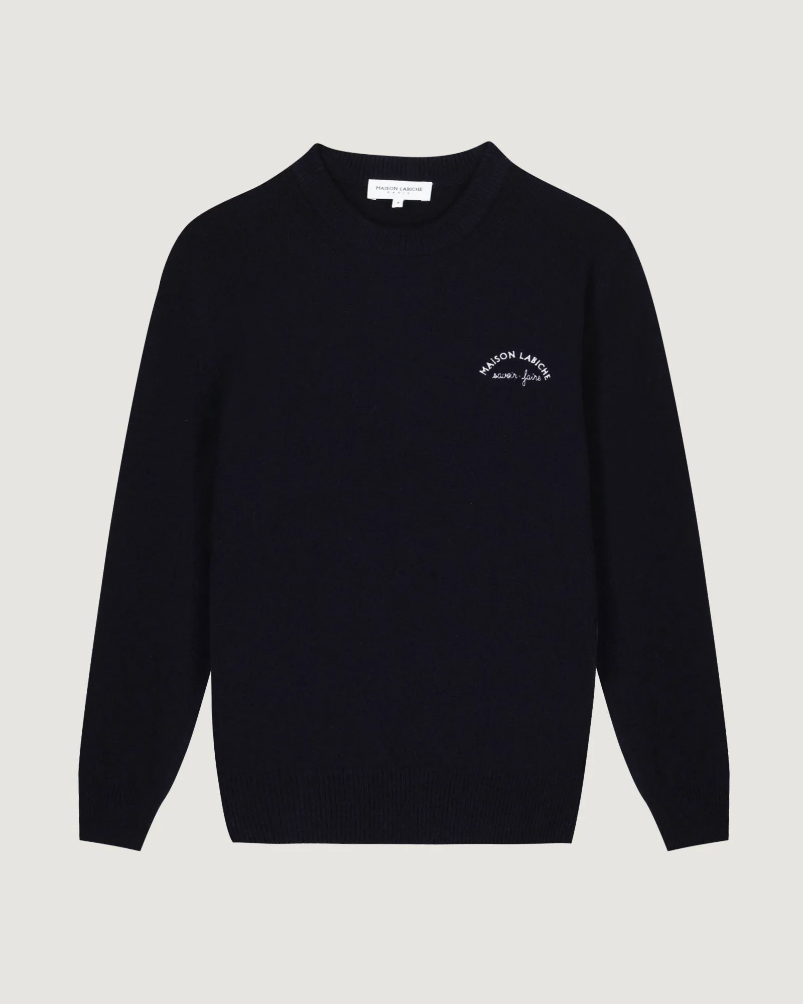 "Mini Manufacture" grand cerf wool sweater