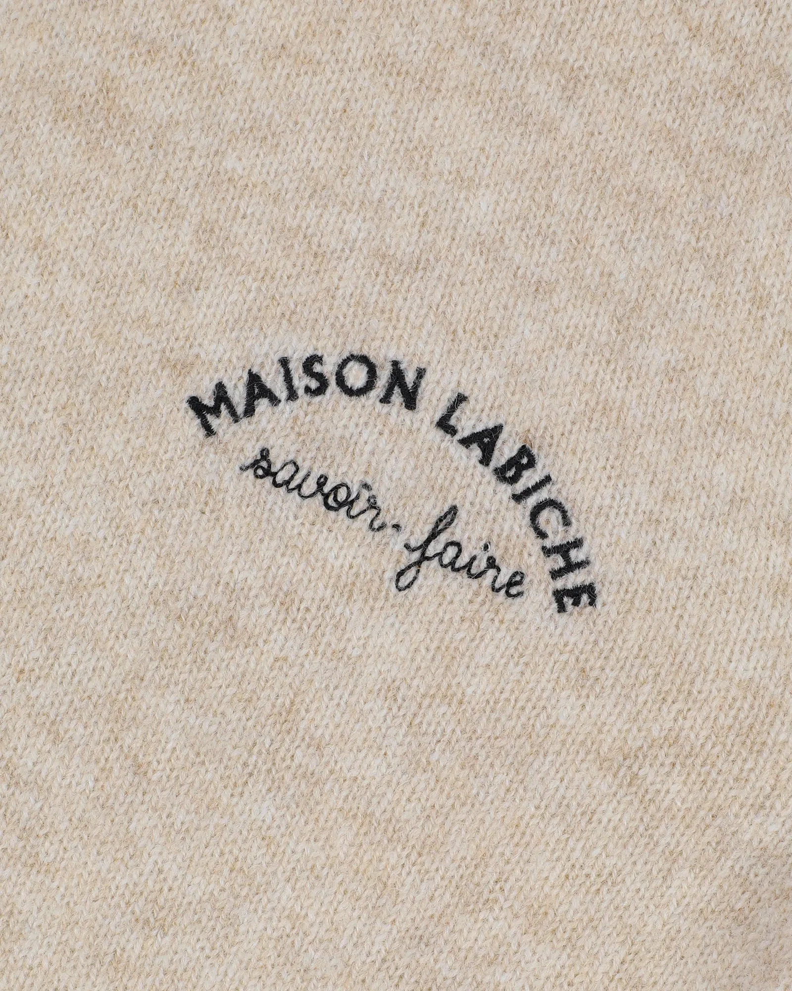 "Mini Manufacture" grand cerf wool sweater