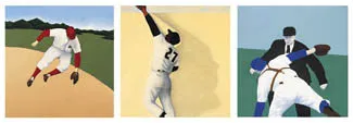 "Play Ball - Summer" (Fielders) - Modern Art Editions