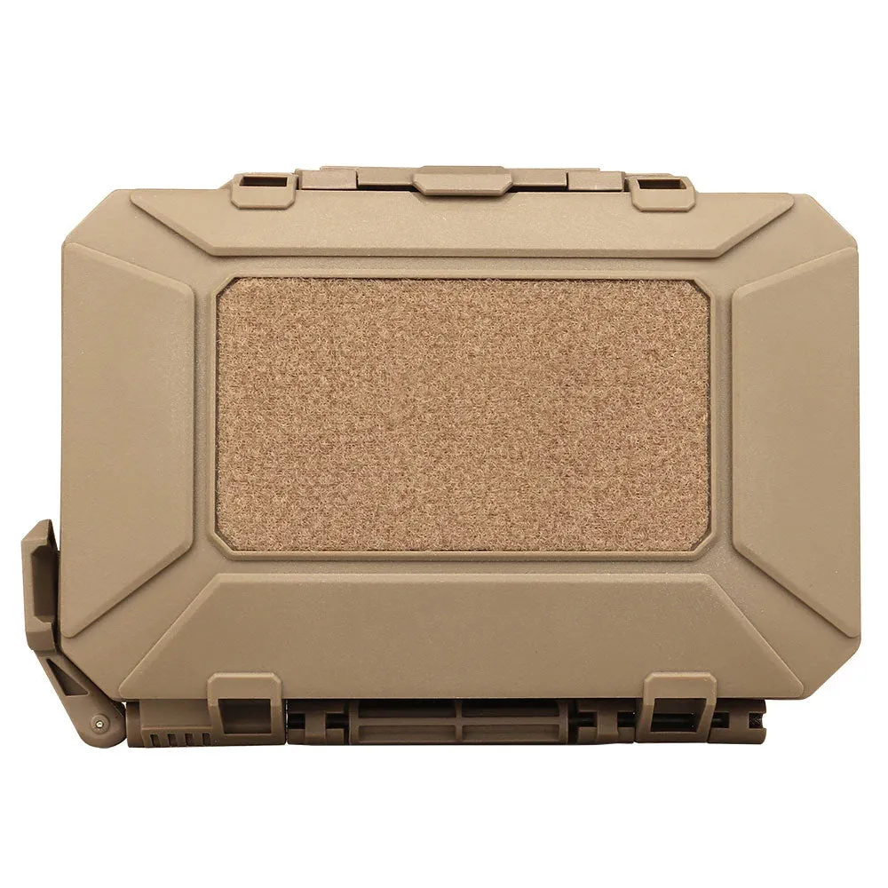 "Robust Tactical Gear Case: Waterproof, Shockproof, and MOLLE-Compatible Equipment Protector"