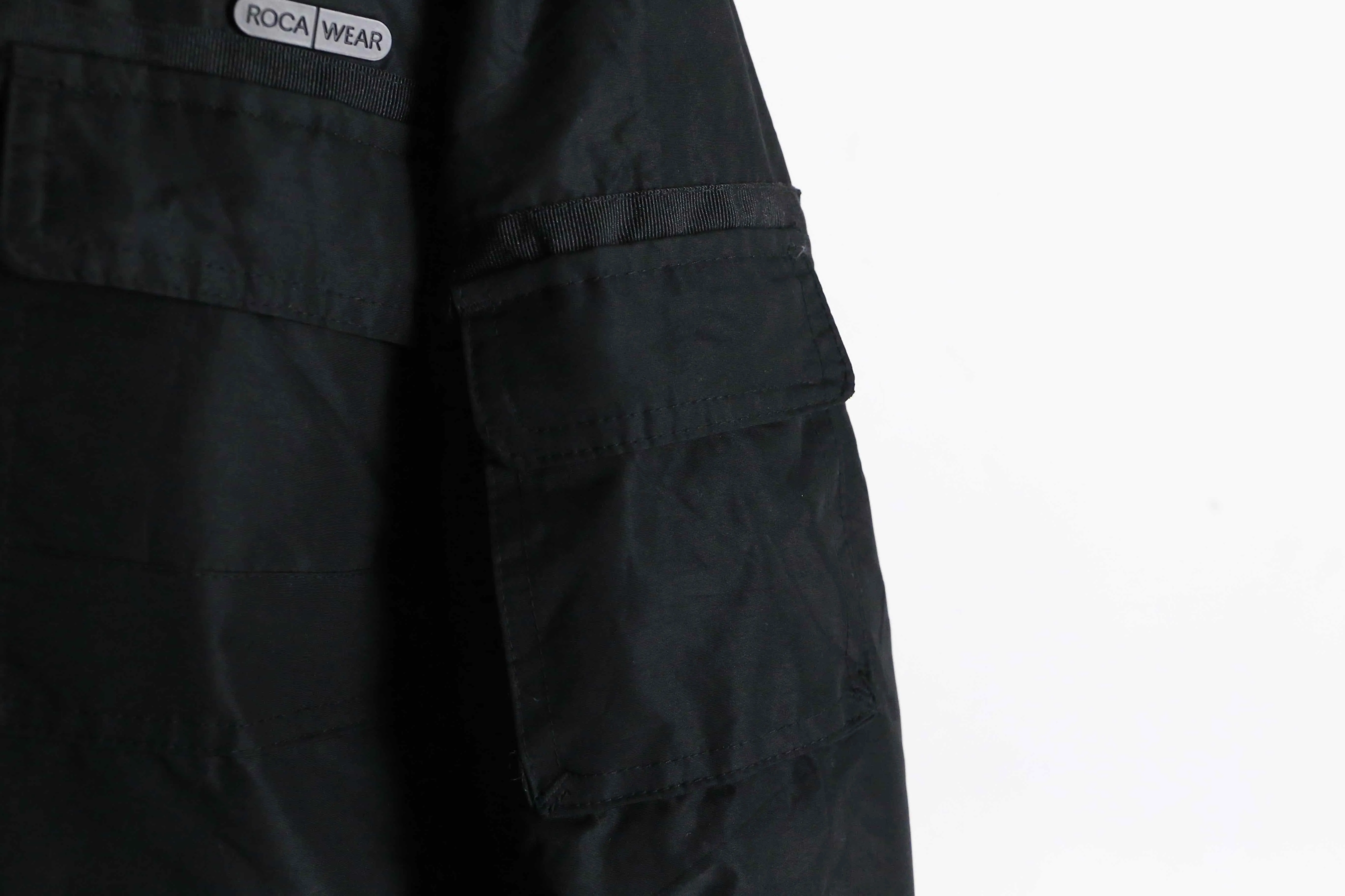 "ROCA WEAR" black down jacket
