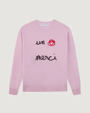 "Un Cafe Merci" buzelin cashmere sweater