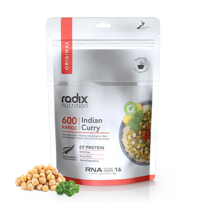 Radix Nutrition Original Plant-Based Meals - 600kcal