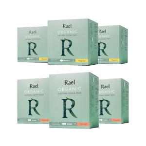 Rael Organic Cotton Cover Pads 3-Months Supply