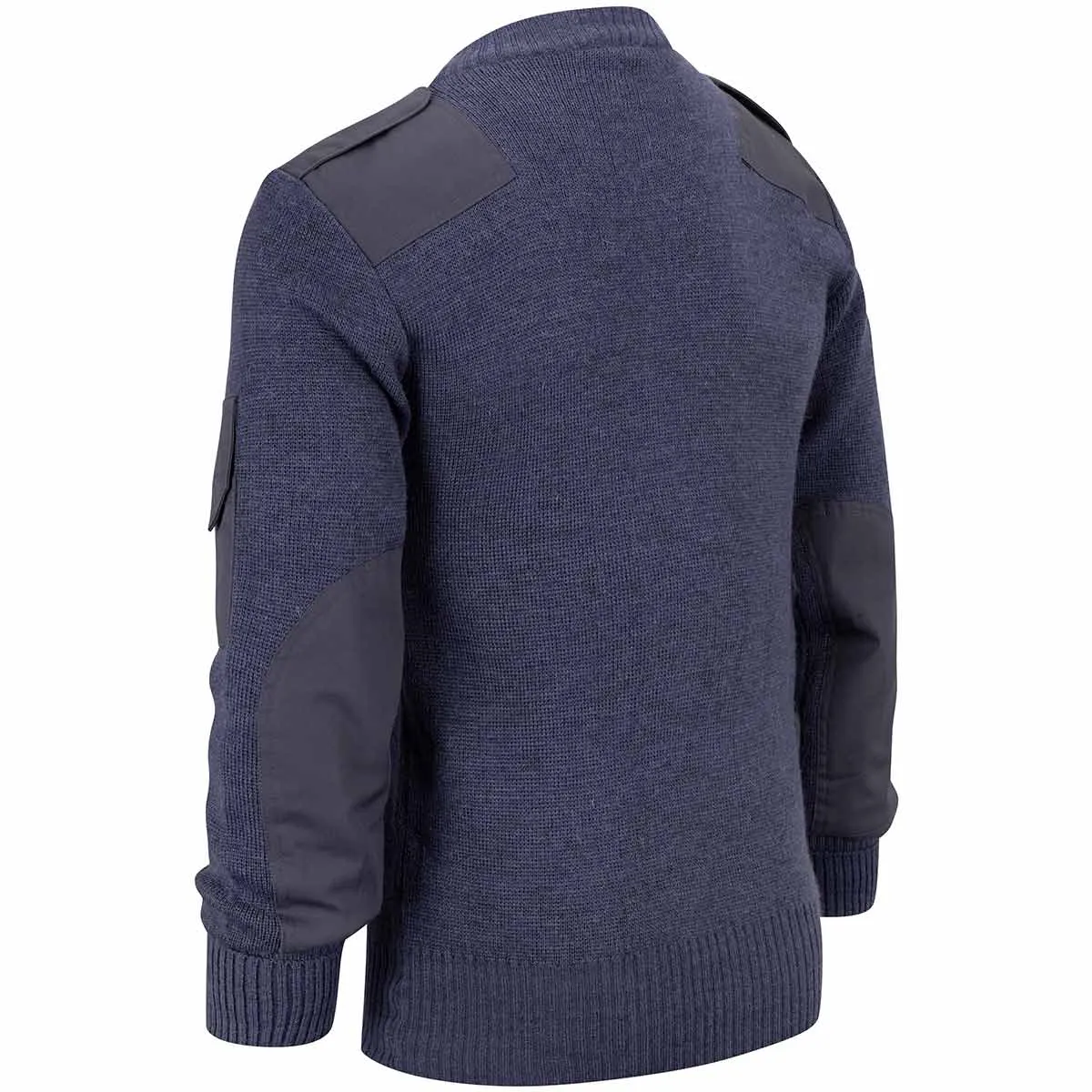 RAF Blue Wool V-Neck Jumper - Used