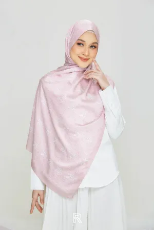 Raffida Monogram 2.0 Shawl In Dusty Pink