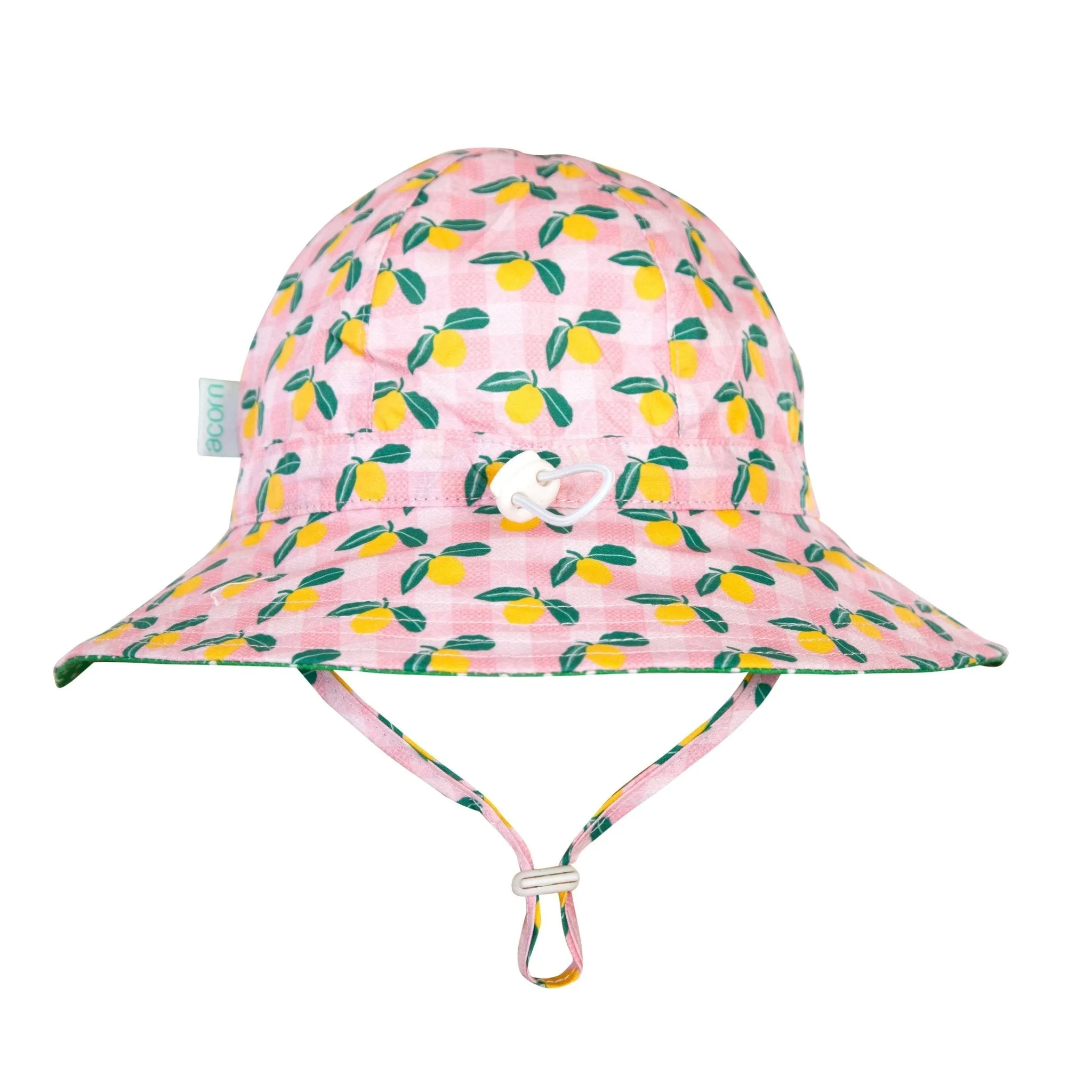 Ravello Gingham Wide Brim Sunhat