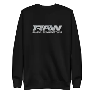 Raw Embroidered Premium Sweatshirt