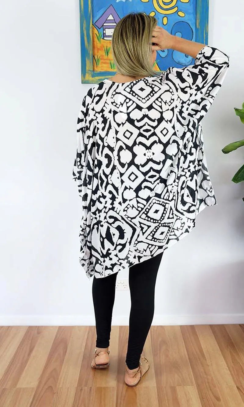 Rayon Tunic Short Tribal, More Colours