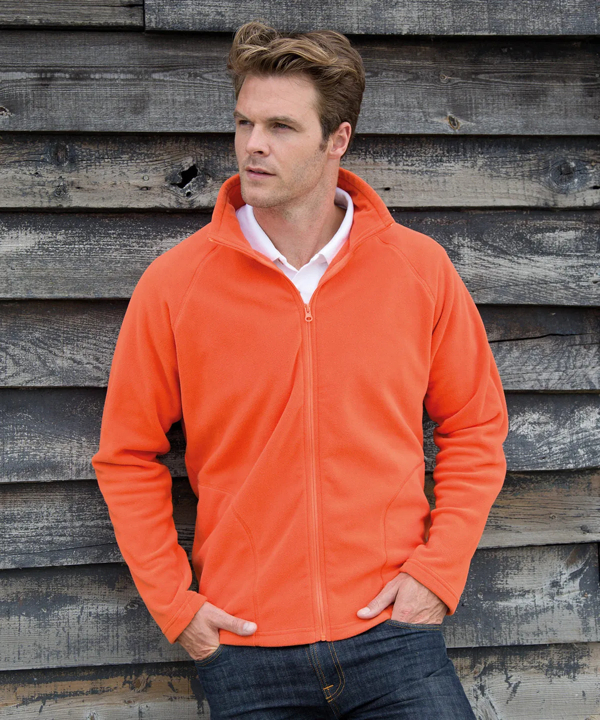 Red - Core microfleece jacket