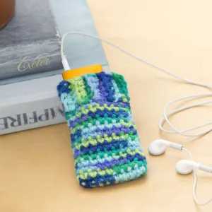 Red Heart Crochet Ipod Cozy