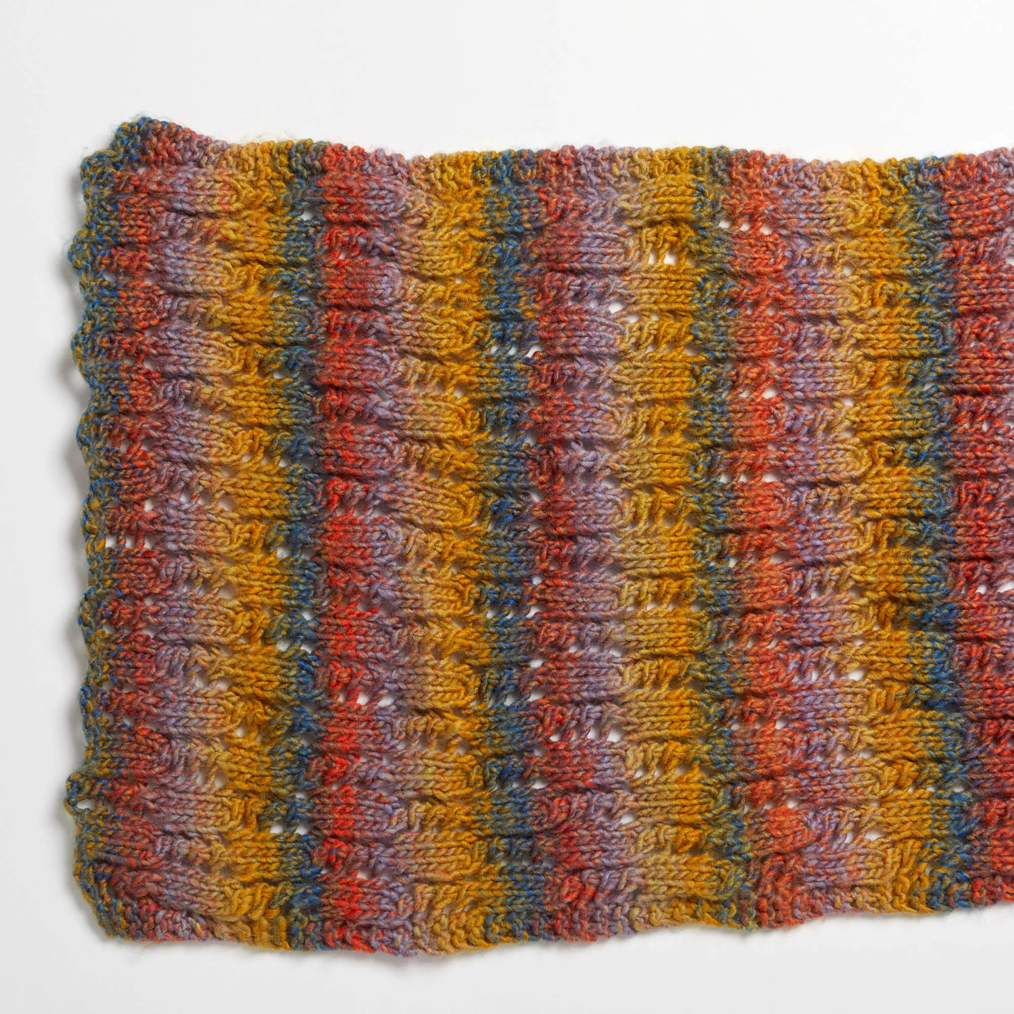 Red Heart Rendezvous Knit Shawl