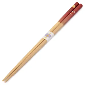 Red Rabbit and Full Moon Japanese Chopsticks