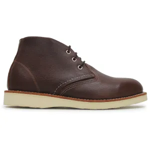 Red Wing Mens Boots Chukka Casual Lace Up Ankle Full Grain Leather - UK 9