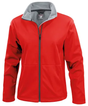 Red - Women's Core softshell jacket