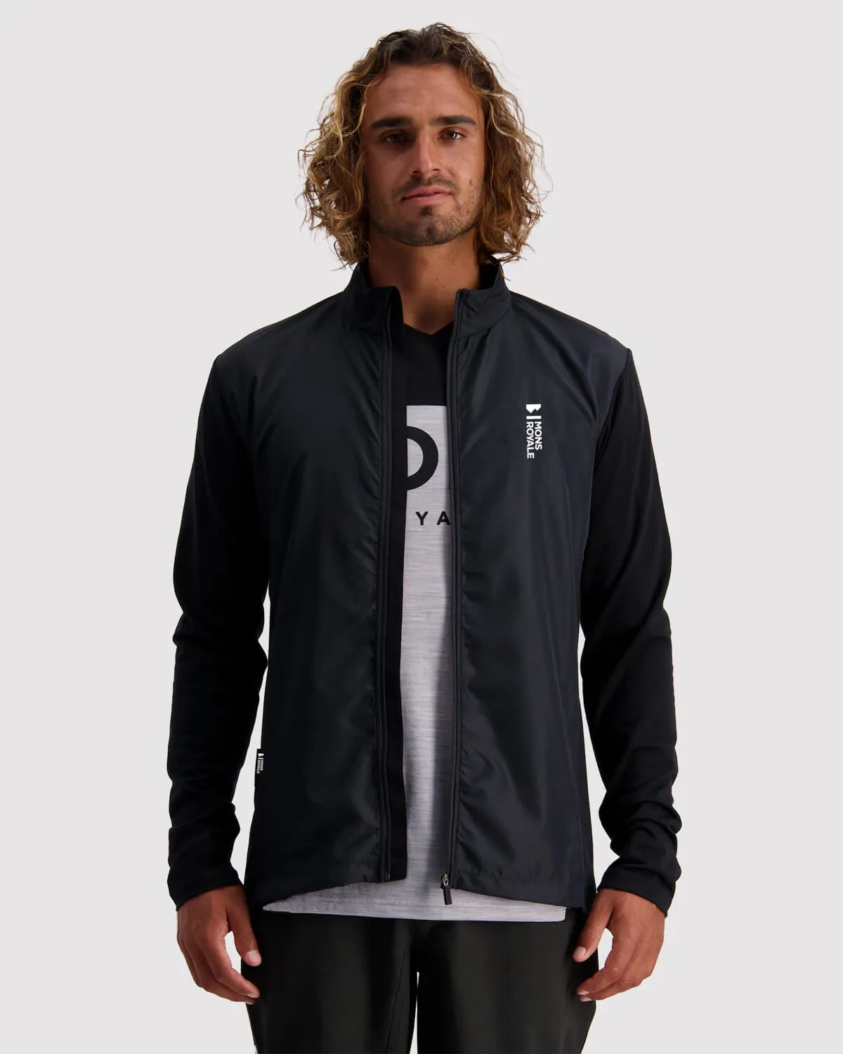 Redwood Merino Wind Jersey - Black