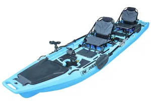 ReelYaks Rocket 13.8ft Tandem Modular Pedal Fishing Kayak