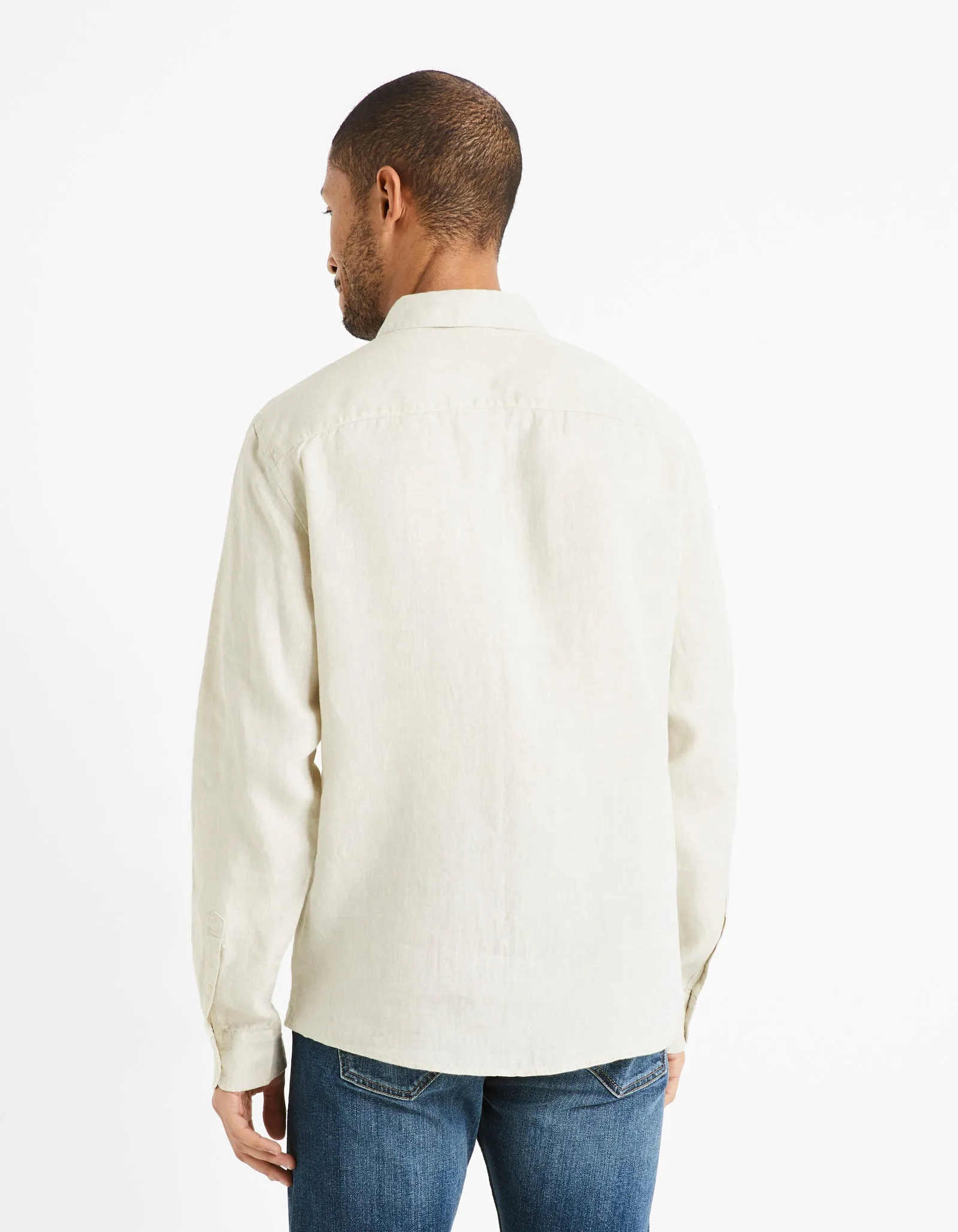Regular shirt 100% linen