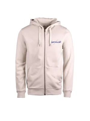 REGULAR ZIP HOODIE WITH FRONT AND BACK PRINT