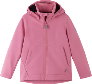 Reima Kids&#x27; Koivula Softshell Jacket Sunset Pink | Buy Reima Kids&#x27; Koivula Softshell Jacket Sunset Pink here | Outnorth