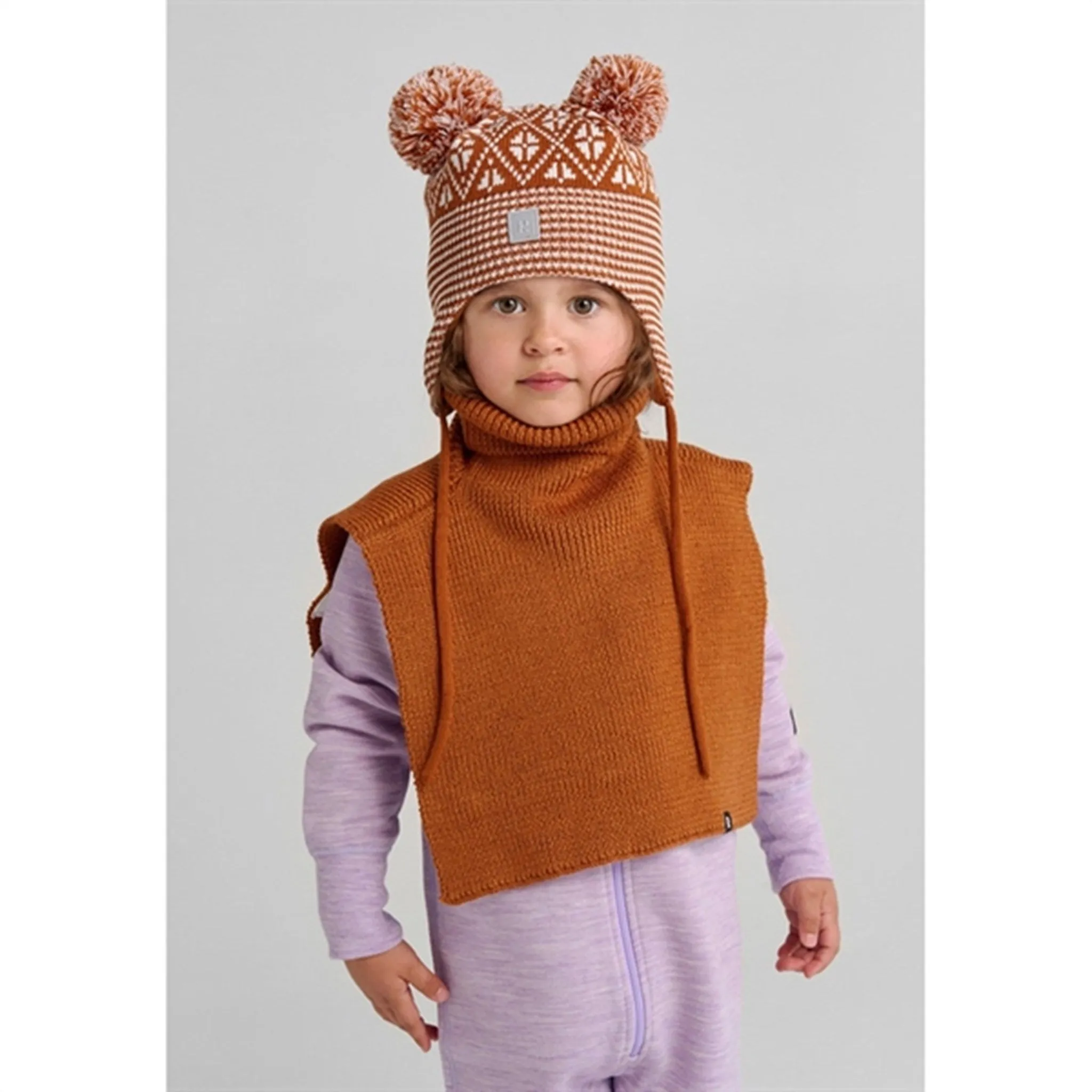 Reima Neck Warmer Kaulain Cinnamon Brown