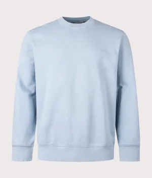 Relaxed Fit Duster Script Sweatshirt