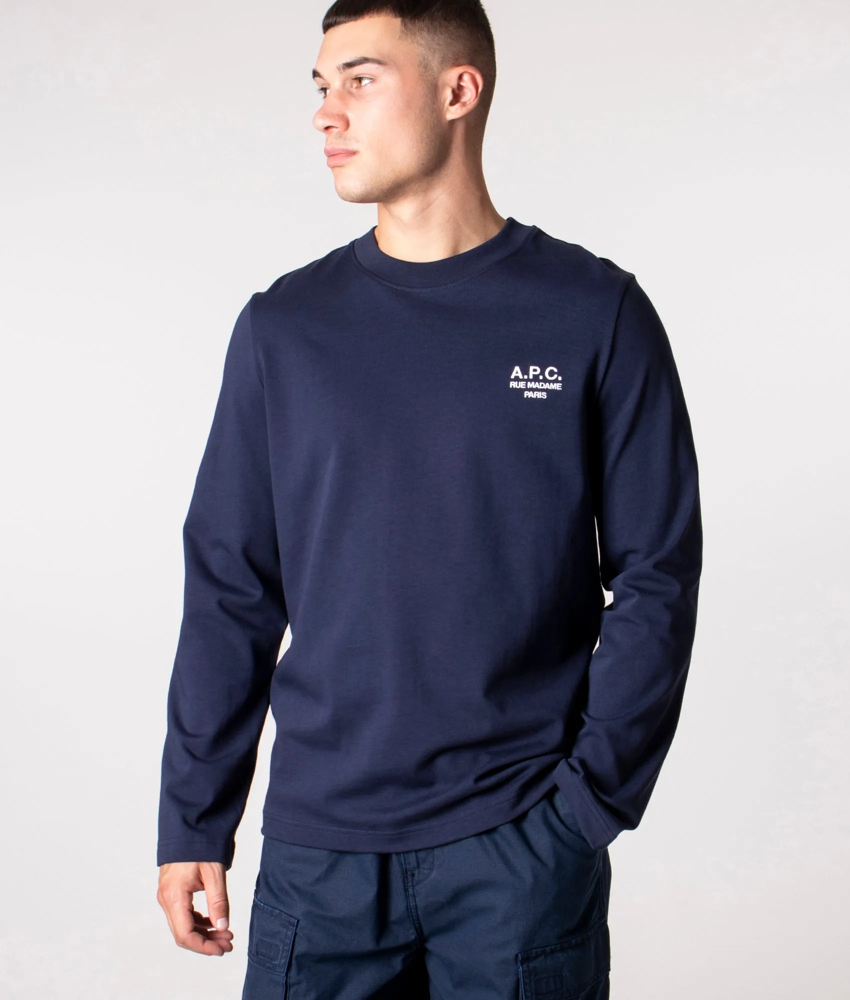 Relaxed Fit Olivier Long Sleeve T-Shirt