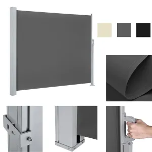 Retractable Side Awning Privacy Screen 71" x 118"