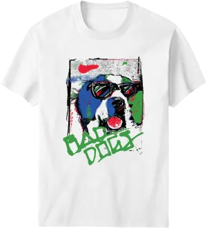 Retro Bad Dog Graffiti T-Shirt