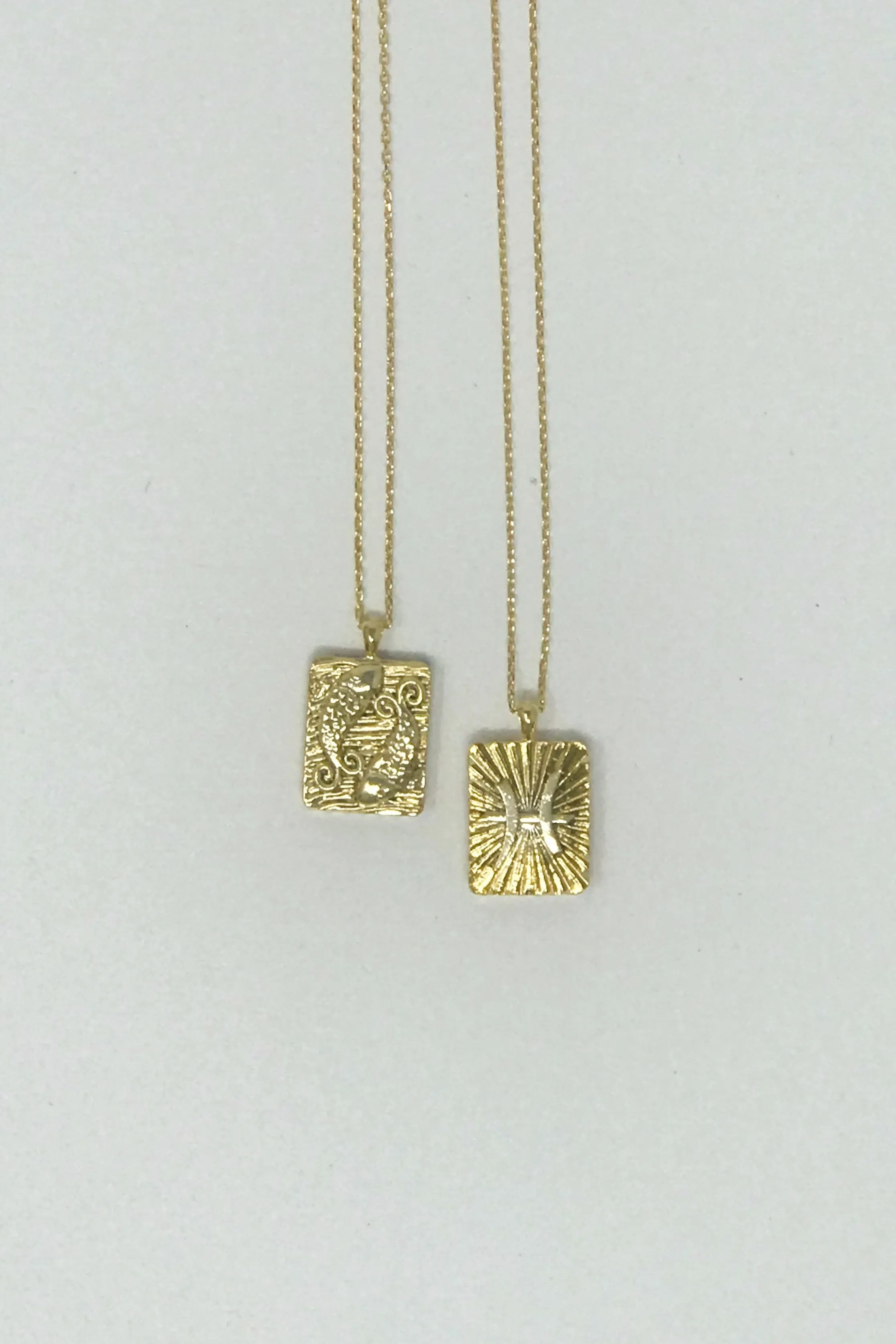 Reversible Zodiac Necklace