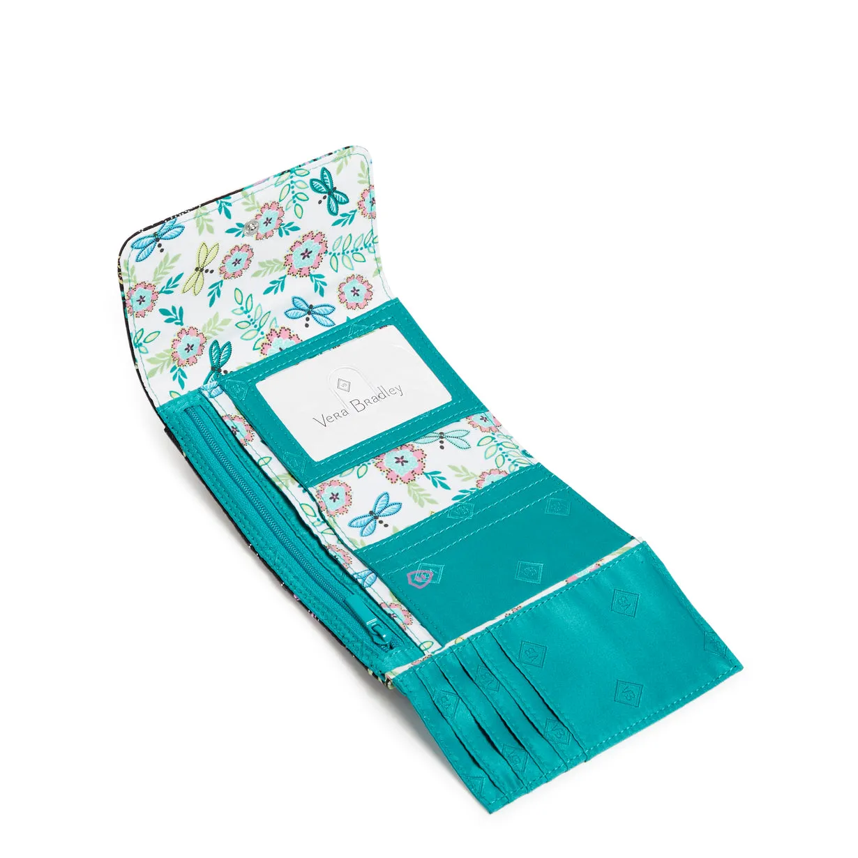 RFID Riley Compact Wallet - Island Garden
