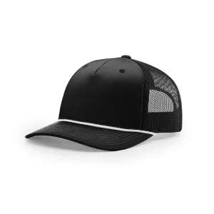 Richardson 112FPR Five Panel Trucker w/ Visor Rope