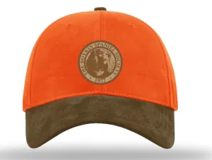 Richardson 884 Blaze Crown with Duck Cloth Visor - Boykin Spaniel Society Official Seal Leather