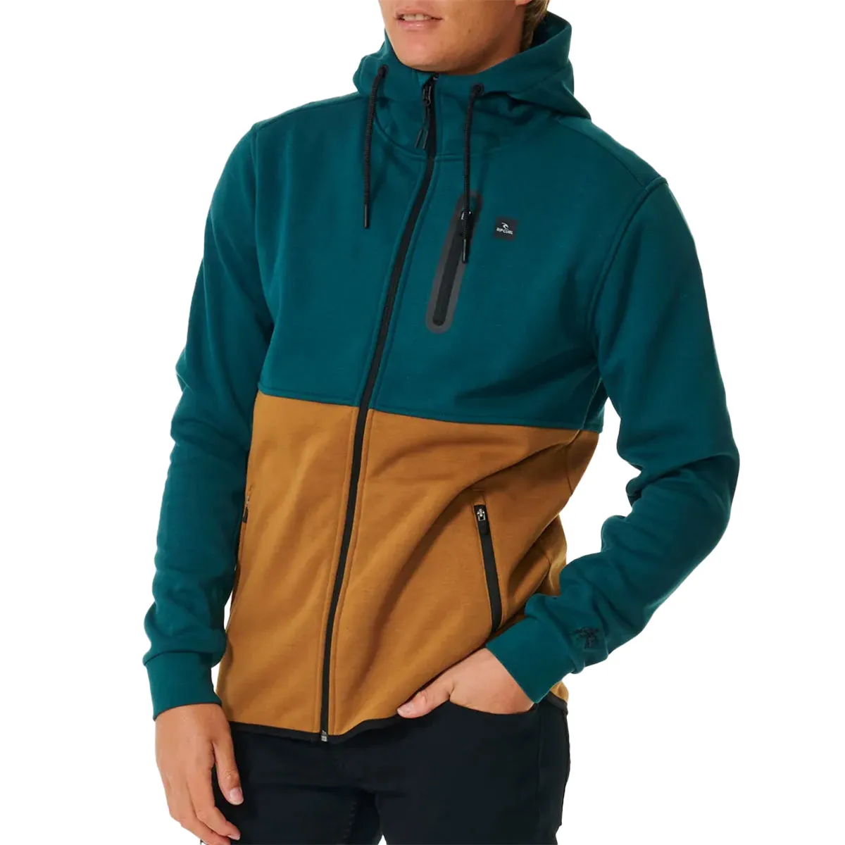Rip Curl Departed Anti-Series Fleece Zip Hooded Jacket