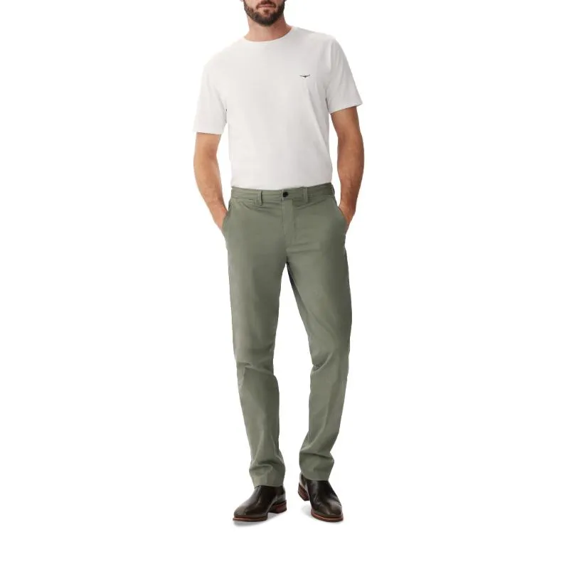 R.M.Williams Berwick Mens Chino Trousers - Olive